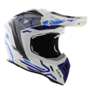 CAPACETE AIROH AVIATOR ACE 2 GROUND BLU/WHT/GRY/BLK