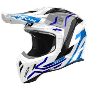 CAPACETE AIROH AVIATOR ACE 2 GROUND BLU/WHT/GRY/BLK