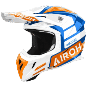 CAPACETE AIROH AVIATOR ACE 2 SAKE ORG/WHT/BLU