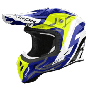 CAPACETE AIROH AVIATOR ACE 2 GROUND YLWFLU/BLU/WHT