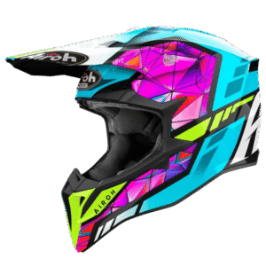 CAPACETE AIROH WRAAAP DIAMOND MULTICOLOR