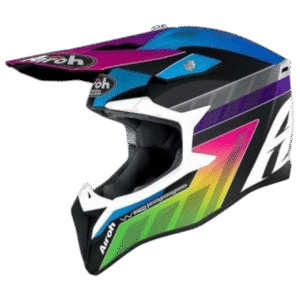 CAPACETE AIROH WRAAP PRISM MULTICOLOR MATT