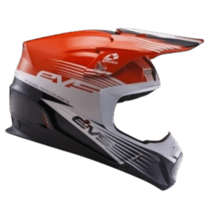 CAPACETE EVS T5 WORKS ORG/WHT/BLK