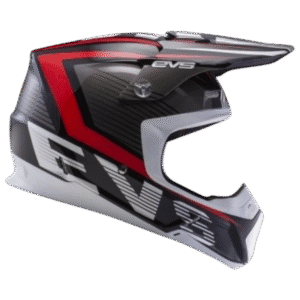 CAPACETE EVS T5 VECTOR BLK/GRY/RED