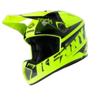 CAPACETE KENNY TRACK FOCUS GRAPHIC YLWFLU/BLK