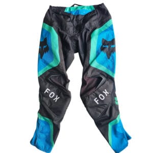 CALÇAS USADAS FOX 360 MAUI BLK/BLU/BLUTRQ