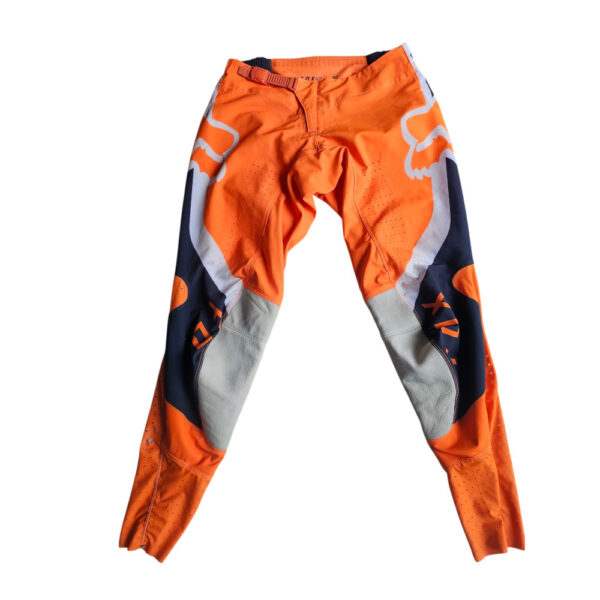 CALÇAS USADAS FOX FLEXAIR ORGFLU/WHT/DKBLU