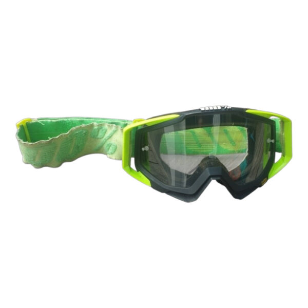 ÓCULOS USADOS 100% RACECRAFT YLWFLU/GRN/BLK