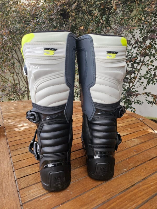 BOTAS USADAS ALPINESTARS TECH 3 BLK/YELFLUR/WHT - Image 6