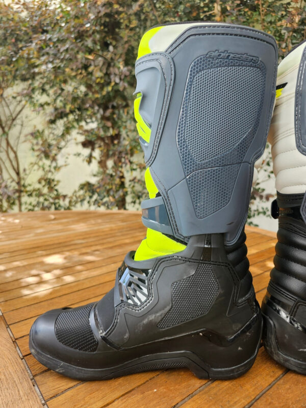 BOTAS USADAS ALPINESTARS TECH 3 BLK/YELFLUR/WHT - Image 9