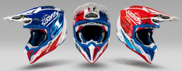 CAPACETE AIROH AVIATOR 3 SIX DAYS FRANÇA 2023 - Image 15