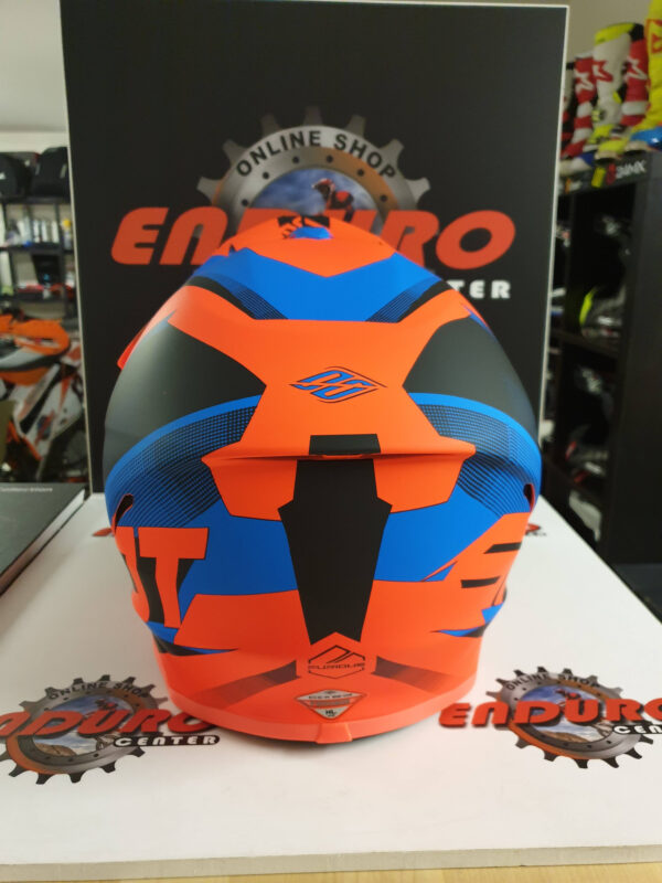 CAPACETE SHOT FURIOUS ULTIMATE ORGFLU/BLK/BLU - Image 4