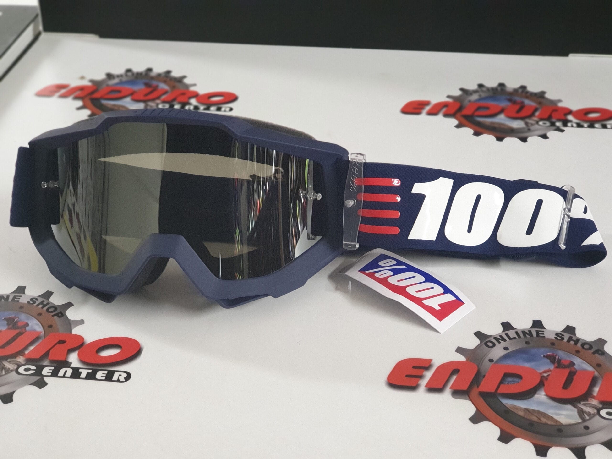 ÓCULOS 100% ACCURI G1 ART DECO DKBLU/RD/WHT 5 ÓCULOS 100% ACCURI G1 ART DECO DKBLU/RD/WHT - Image 5