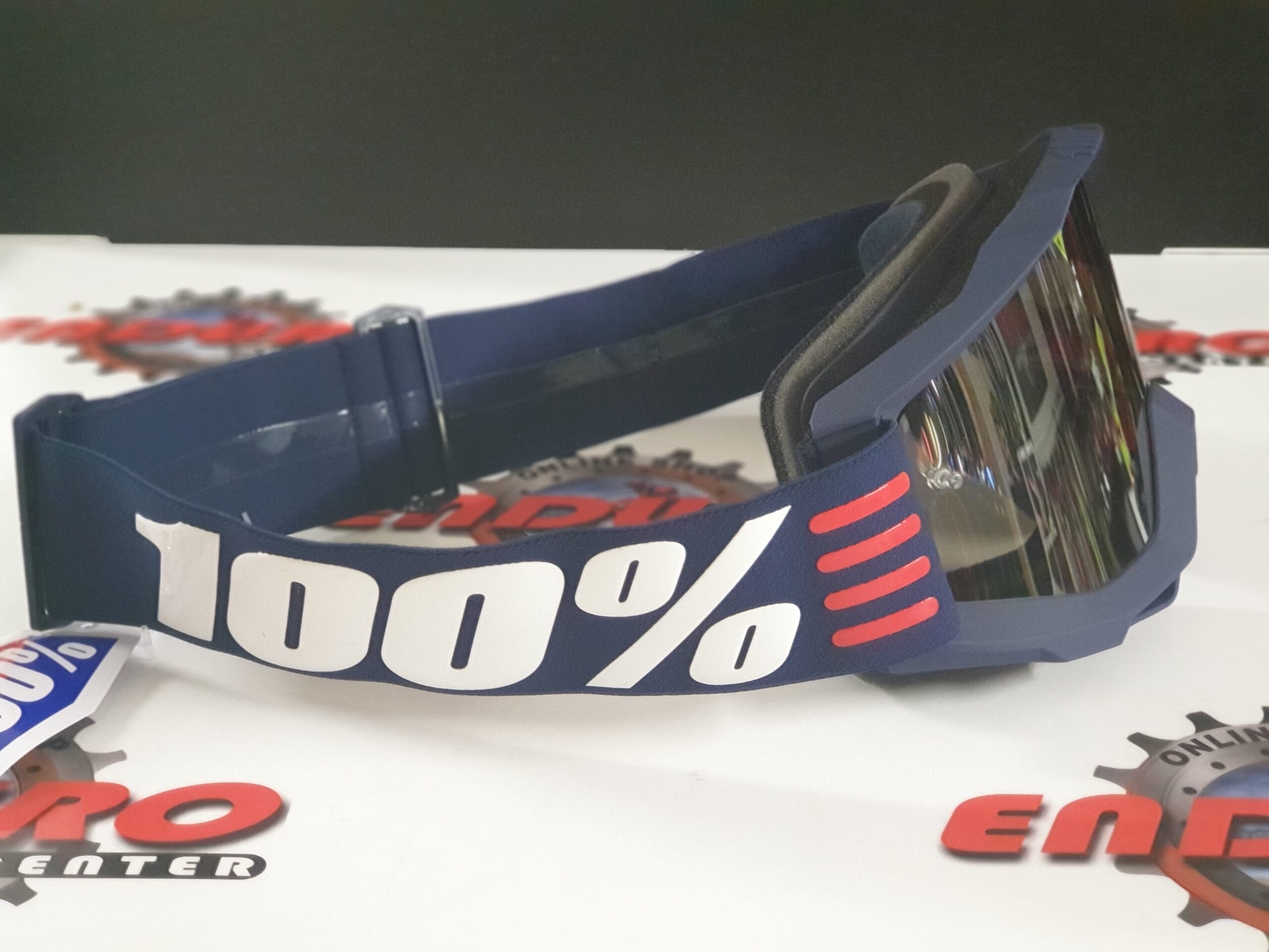 ÓCULOS 100% ACCURI G1 ART DECO DKBLU/RD/WHT 7 ÓCULOS 100% ACCURI G1 ART DECO DKBLU/RD/WHT - Image 7