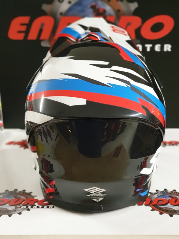 CAPACETE SHOT FURIOUS SCORE BLK/BLU/RED/WHT - Image 4