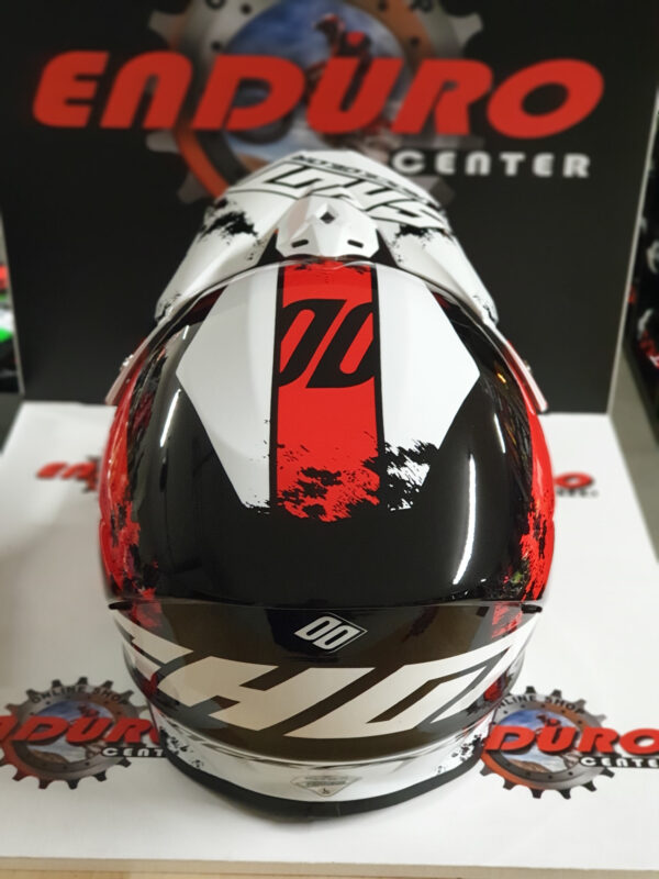 CAPACETE SHOT FURIOUS SHADOW RED/BLK/WHT - Image 5