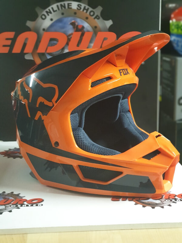 CAPACETE FOX V1 PRZM ORGFLU/DKBLU - Image 2