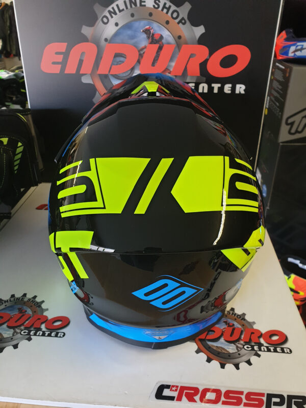 CAPACETE SHOT FURIOUS TRUST BLU/BLK/YLWFLU - Image 5