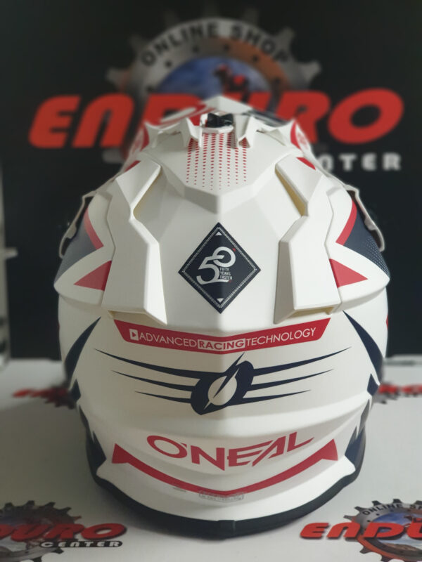 CAPACETE ONEAL SERIES 2 SPYDE WHT/RED/BLU - Image 4