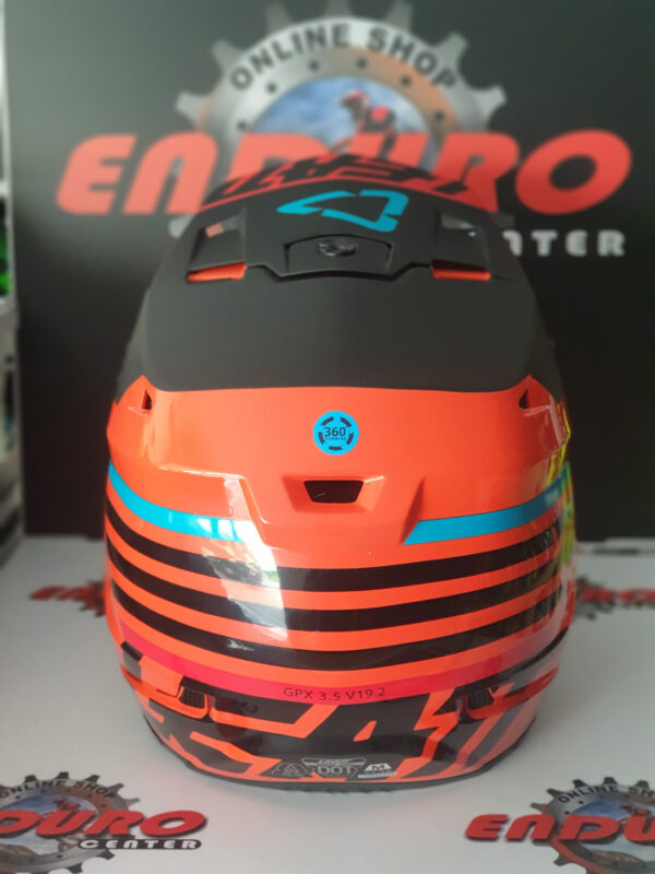 CAPACETE LEATT GPX 3.5 V19.2 ORG/BLK - Image 5
