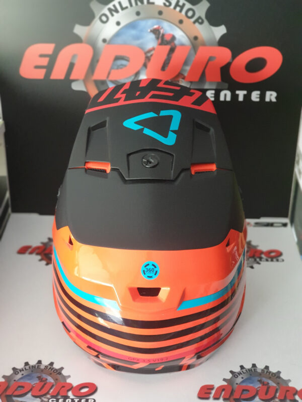 CAPACETE LEATT GPX 3.5 V19.2 ORG/BLK - Image 6