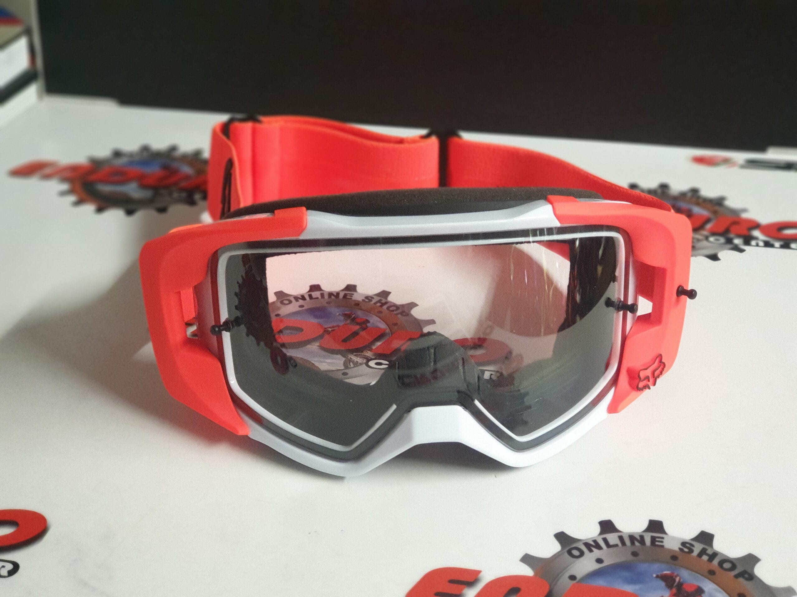 ÓCULOS FOX VUE DUSC ORANGE ORG/WHT/BLK 8 ÓCULOS FOX VUE DUSC ORANGE ORG/WHT/BLK - Image 8