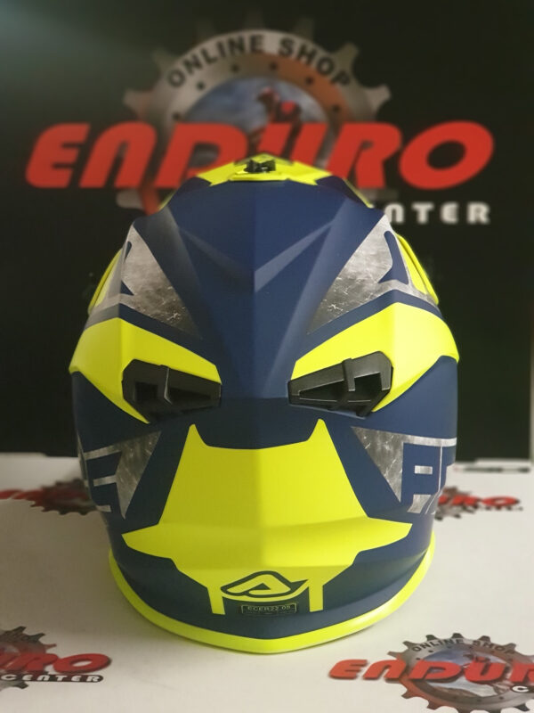 CAPACETE ACERBIS LINEAR BLU/YLWFLU - Image 6