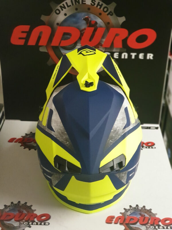 CAPACETE ACERBIS LINEAR BLU/YLWFLU - Image 7