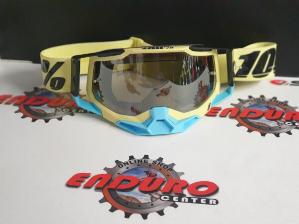 ÓCULOS 100% RACECRAFT 2 AIRBLAST BEG/BLK/BLU - Image 3