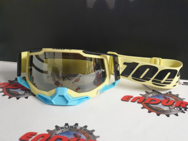 ÓCULOS 100% RACECRAFT 2 AIRBLAST BEG/BLK/BLU - Image 2