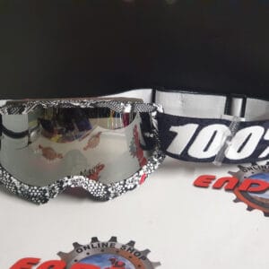 ÓCULOS 100% ACCURI 2 COBRA STYLE BLK/GRY/WHT