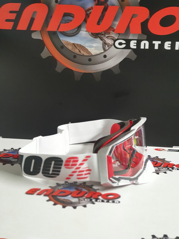 ÓCULOS 100% ARMEGA LIGHTSABER WHT/RED/BLK - Image 7
