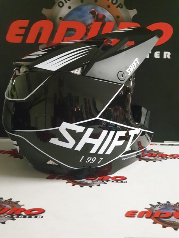 CAPACETE SHIFT WHITE LABEL BLISS BLK/WHT - Image 3