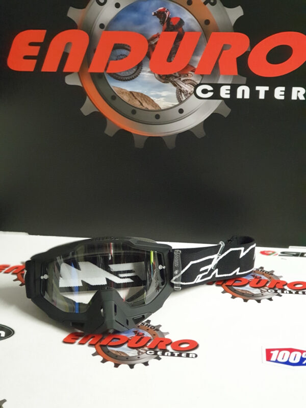 ÓCULOS 100% FMF EDITION POWERBOMB ROCKET BLK/WHT - Image 2