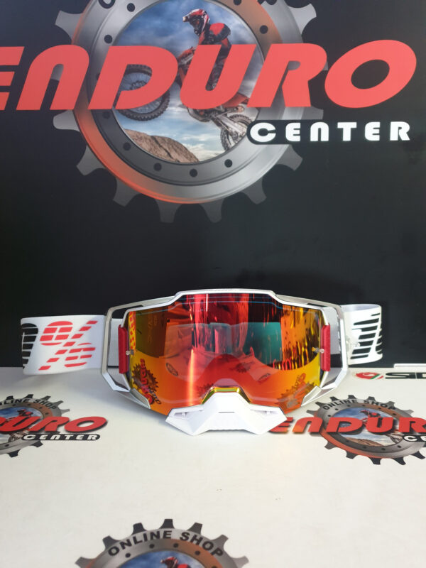 ÓCULOS 100% ARMEGA LIGHTSABER WHT/RED/BLK - Image 3