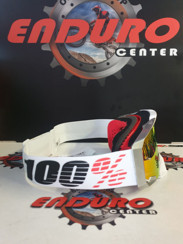 ÓCULOS 100% ARMEGA LIGHTSABER WHT/RED/BLK - Image 4