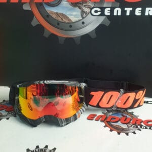 ÓCULOS 100% ACCURI 2 GEOSPACE BLK/GRY/ORGFLU