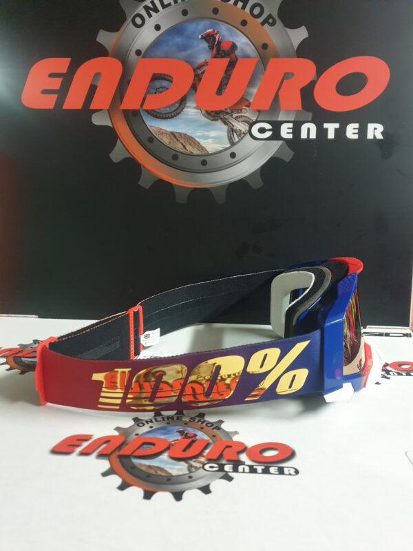 ÓCULOS 100% RACECRAFT 2 UNITED BLU/RED/GLD - Image 2