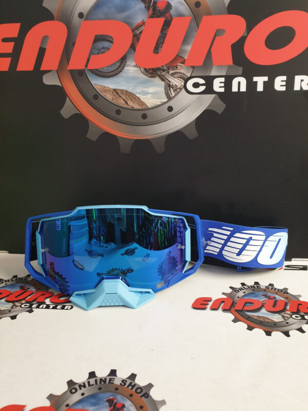 ÓCULOS 100% ARMEGA ROYAL BLUE RYLBLU/BLU/WHT - Image 2