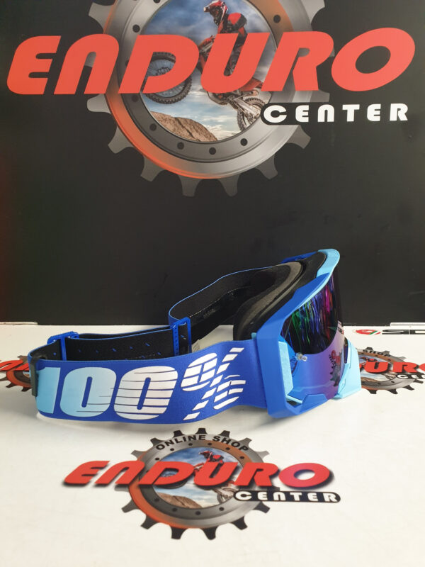 ÓCULOS 100% ARMEGA ROYAL BLUE RYLBLU/BLU/WHT - Image 4