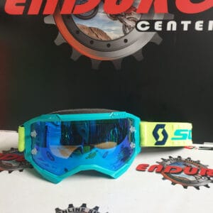 ÓCULOS SCOTT FURY TEAL CW BLU/YLWFLU/BLK