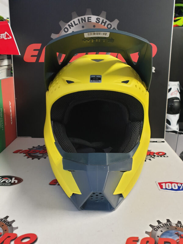 CAPACETE SHIFT WHITE SOLID YLW/BLU - Image 4