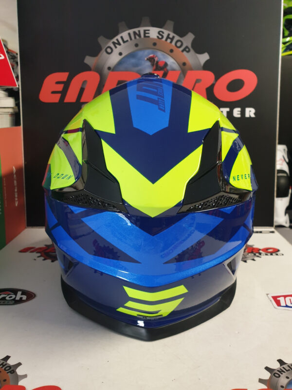 CAPACETE SHOT PULSE REVENGE BLU/YLWFLU/BLK - Image 6