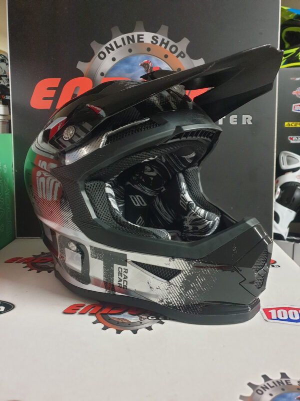 CAPACETE SHOT FURIOUS COALITION BLK/SLV - Image 2