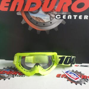 ÓCULOS 100% STRATA 2 YELLOW FLUOR/BLACK