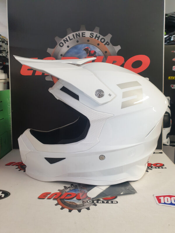 CAPACETE SHOT FURIOUS SOLID WHT GLOSS - Image 4