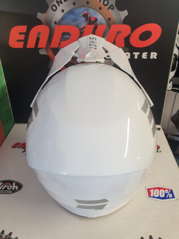CAPACETE SHOT FURIOUS SOLID WHT GLOSS - Image 7