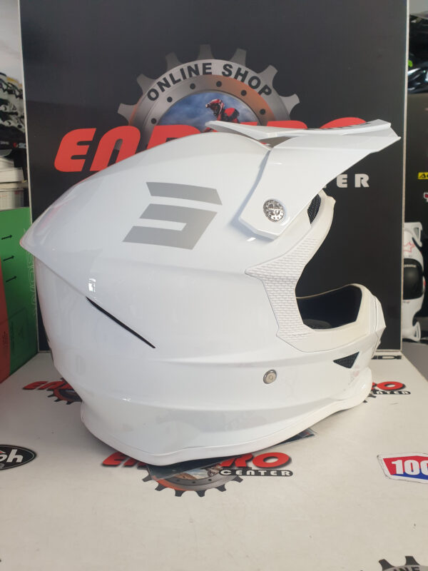 CAPACETE SHOT FURIOUS SOLID WHT GLOSS - Image 3