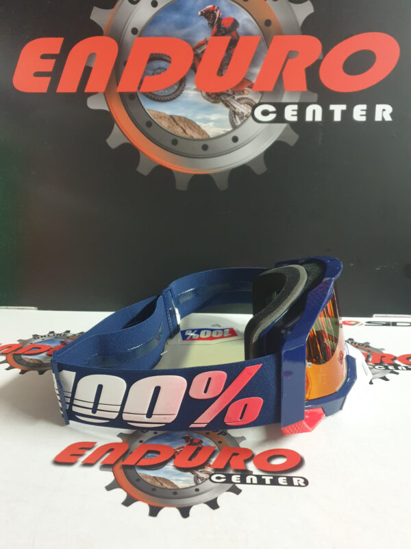 ÓCULOS 100% RACECRAFT 2 REPUBLIC DKBLU/RED/WHT - Image 4