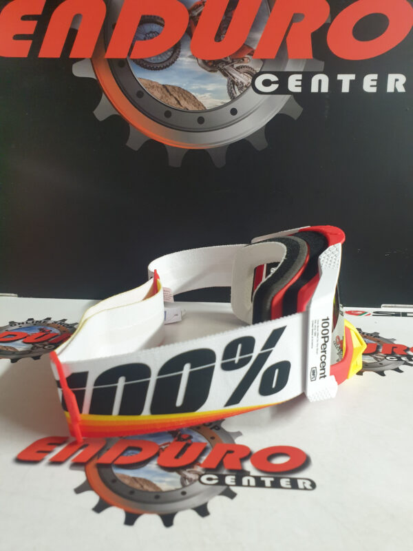 ÓCULOS 100% RACECRAFT 2 ARSHAM RED/WHT/YLW - Image 4